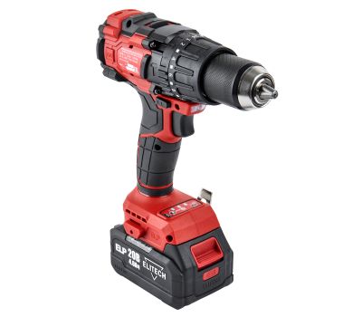  Аккумуляторная ударная дрель-шуруповерт бесщеточная ELITECH ДА 21УБЛ2 (E2201.048.02) 205683, фото 6 