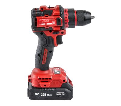  Аккумуляторная дрель-шуруповерт бесщеточная ELITECH  ДА 20БЛ2 (E2201.045.01) 205673, фото 5 