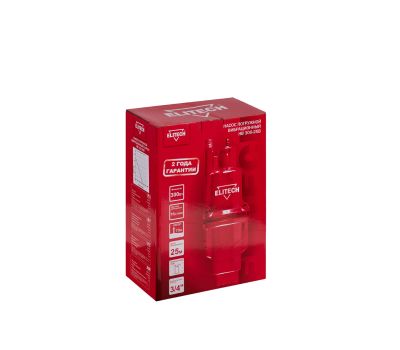  Насос вибрационный ELITECH НВ 300-25В 205625, фото 8 