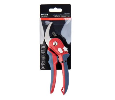 Секатор с плавным регулируемым захватом плоскостной ELITECH Garden PB 03 206426, фото 8 