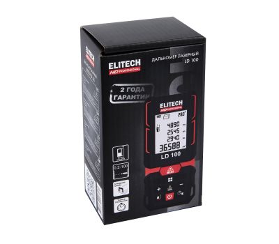  Дальномер ELITECH HD LD 100 204771, фото 10 