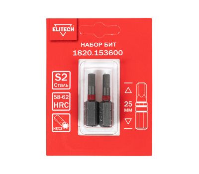  Набор бит ELITECH 1820.153600 204295, фото 1 