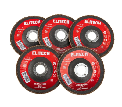  Диск лепестковый ELITECH Стандарт 1820.174800 205583, фото 2 