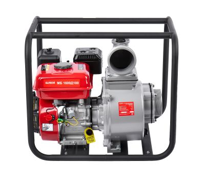  Мотопомпа бензиновая ELITECH МБ 1600 Д 100 (E0105.004.00) 205519, фото 2 