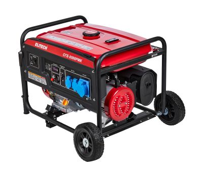  Генератор бензиновый ELITECH Стандарт СГБ 6500РМК 205551, фото 3 