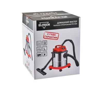  Пылесос строительный ELITECH ДМ ПС 020 (E1302.003.00) 204040, фото 12 