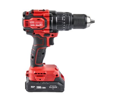  Аккумуляторная ударная дрель-шуруповерт бесщеточная ELITECH ДА 20УБЛ2 (E2201.047.01) 205679, фото 5 