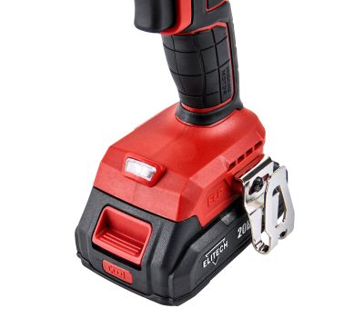  Аккумуляторная ударная дрель-шуруповерт бесщеточная ELITECH ДА 20УБЛ2 (E2201.047.01) 205679, фото 10 