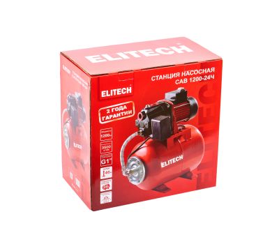  Насосная станция ELITECH САВ 1200-24Ч 205660, фото 10 