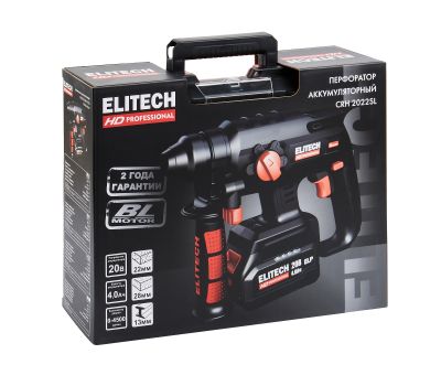  Аккумуляторный перфоратор бесщеточный ELITECH HD CRH 2022SL (E2205.030.01) 205752, фото 13 