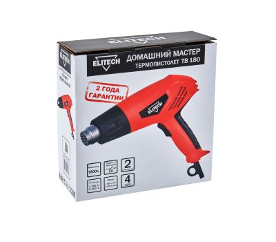  Фены технические (строительные) ELITECH ДМ ТВ 180 (E2207.004.00) 202425, фото 8 