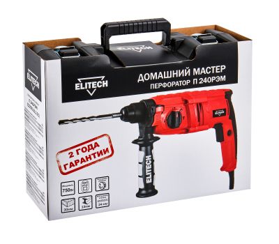  Перфоратор ELITECH ДМ П 240РЭМ (E2205.011.01) 202418, фото 11 