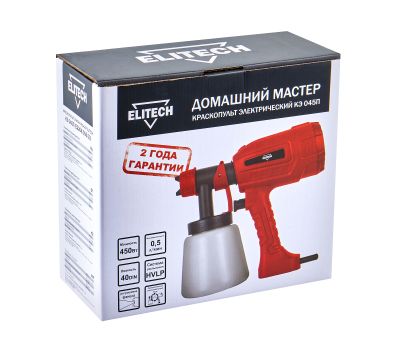  Краскопульт ELITECH ДМ КЭ 045П (E2208.006.00) 204032, фото 9 