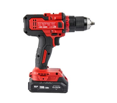  Дрель аккумуляторная ELITECH Стандарт ДА 20СЛ2 (E2201.044.01) 205670, фото 5 