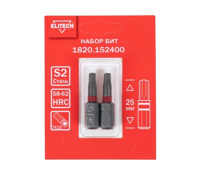  Набор бит ELITECH 1820.152400 204283, фото 1 