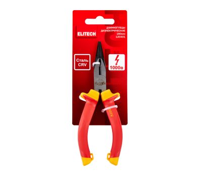  Длинногубцы диэлектрические ELITECH 120401 207124, фото 10 