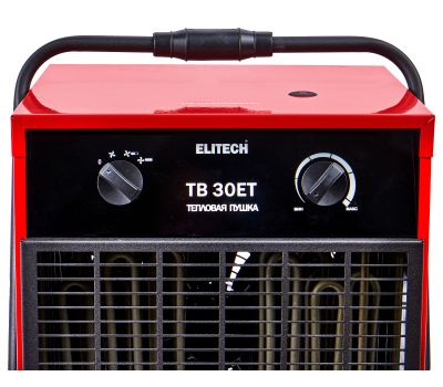  Электрическая тепловая пушка ELITECH ТВ 30ЕТ 190730, фото 9 