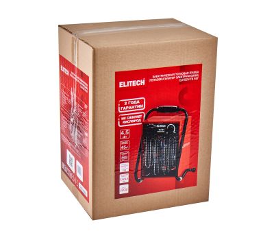  Электрическая тепловая пушка ELITECH ТВ 5ЕТ 190726, фото 10 