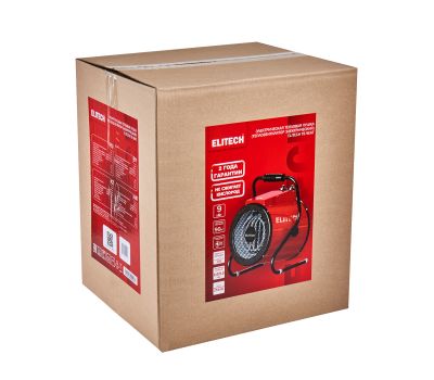  Электрическая тепловая пушка ELITECH ТВ 9ЕКТ 190734, фото 12 