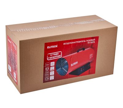  Газовая тепловая пушка ELITECH ТП 50ГБ 177656, фото 10 