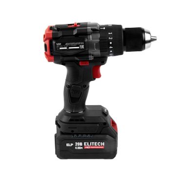  Аккумуляторная дрель-шуруповерт ELITECH HD CD 20BL2 (E2201.042.01) 205727, фото 4 