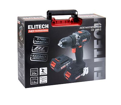  Аккумуляторная дрель-шуруповерт ELITECH HD CD 20SL2 (E2201.040.01) 205717, фото 13 