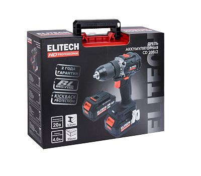  Аккумуляторная дрель-шуруповерт ELITECH HD CD 20SL2 (E2201.040.02) 205718, фото 11 