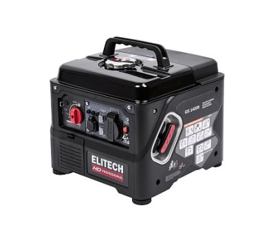  Бензогенератор инверторного типа ELITECH HD GIS 1400R 204576, фото 1 