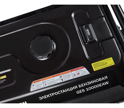  Бензогенератор однофазный ELITECH HD GES 10000EAW 204672, фото 7 