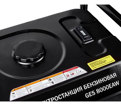  Бензогенератор однофазный ELITECH HD GES 8000EAW 204670, фото 8 