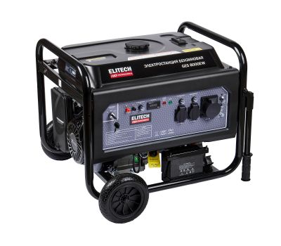  Бензогенератор однофазный ELITECH HD GES 8000EW 204669, фото 2 