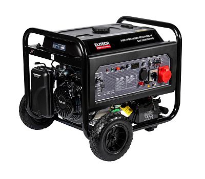  Бензогенератор трехфазный ELITECH HD GES 10000ЕWS-3 204572, фото 1 