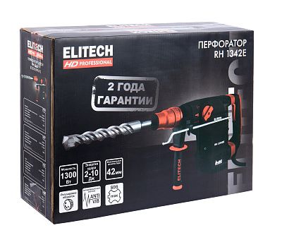  Перфоратор SDS-max ELITECH HD RH 1342E (E2205.019.01) 204000, фото 11 