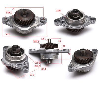 Редуктор в сборе   DF-4DF-210B-57  MS1321 Elitech 1105.128000 192516, фото 1 