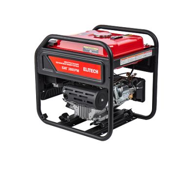  Бензиновый генератор инверторного типа ELITECH БИГ 3800РМ 204587, фото 4 
