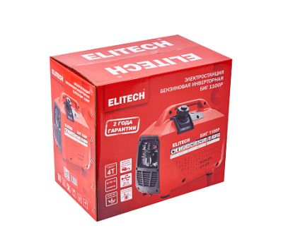  Генератор бензиновый инверторный ELITECH БИГ 1100Р 210595, фото 13 