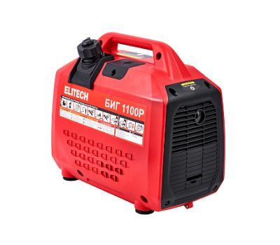  Генератор бензиновый инверторный ELITECH БИГ 1100Р 210595, фото 3 