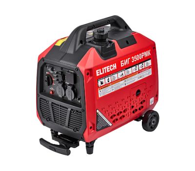 Генератор бензиновый инверторный ELITECH БИГ 3500РМК 210598, фото 1 