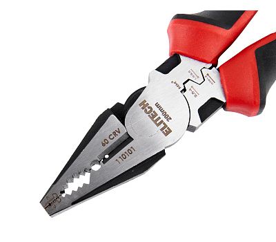  Комбинированные плоскогубцы ELITECH 110101 207103, фото 8 