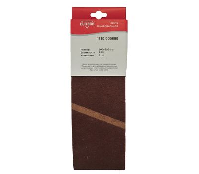  Лента шлифовальная ELITECH 1110.005600 186650, фото 1 