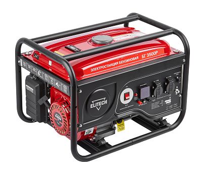  Бензиновый генератор (электростанция) ELITECH ДМ БГ 3500Р 204579, фото 1 