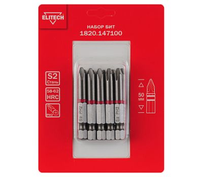  Биты магнитные ELITECH 1820.147100 204230, фото 1 
