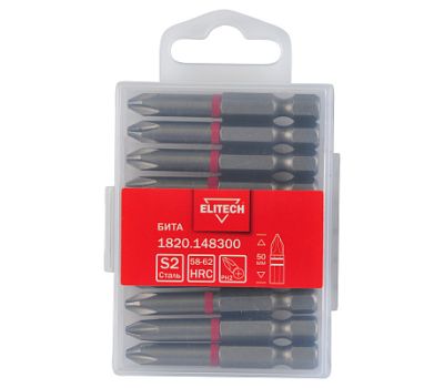  Биты магнитные ELITECH 1820.148300 204242, фото 1 