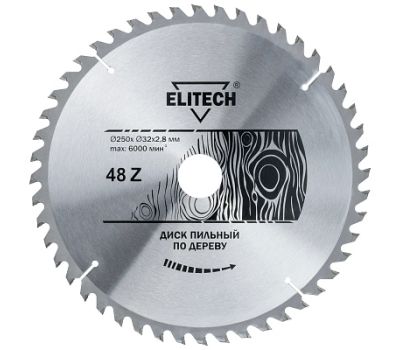  Диск пильный ELITECH 1820.056500 187792, фото 1 