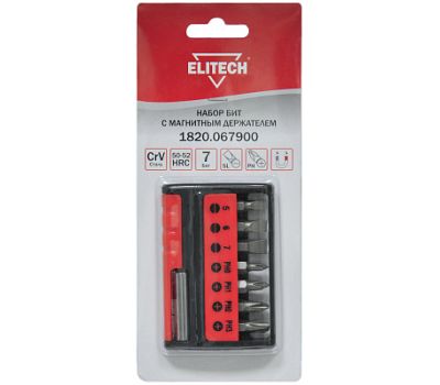  Набор бит ELITECH 1820.067900 189203, фото 1 
