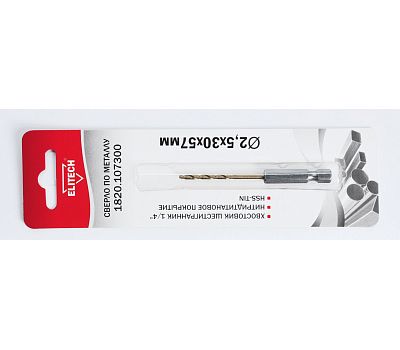  Сверло по металлу ELITECH 1820.107300 193852, фото 1 