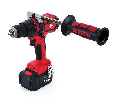  Аккумуляторная ударная дрель-шуруповерт бесщеточная ELITECH ДА 18УБЛ2 (Е2201.002.02) 191609, фото 1 