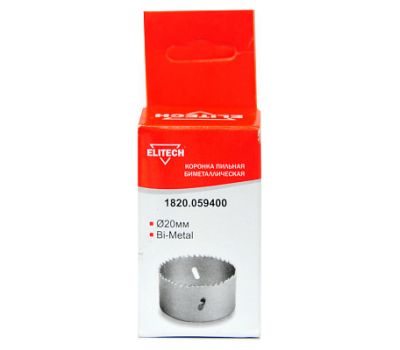  Коронка пильная ELITECH 1820.059400 187928, фото 2 
