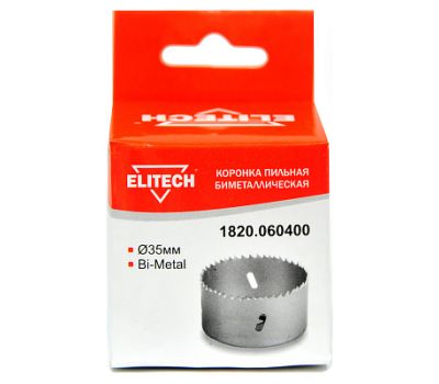  Коронка пильная ELITECH 1820.060400 187938, фото 2 