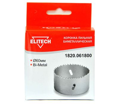  Коронка пильная ELITECH 1820.061800 187952, фото 2 